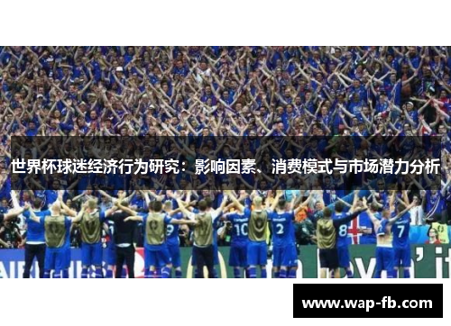世界杯球迷经济行为研究：影响因素、消费模式与市场潜力分析