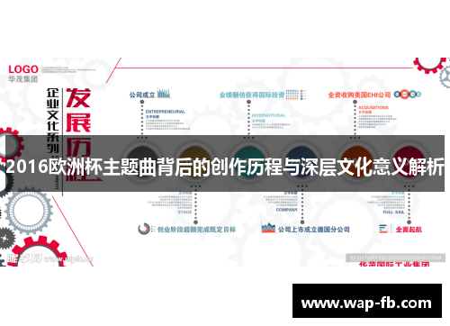 2016欧洲杯主题曲背后的创作历程与深层文化意义解析