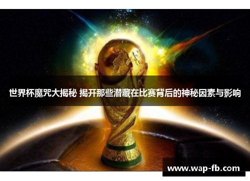 世界杯魔咒大揭秘 揭开那些潜藏在比赛背后的神秘因素与影响